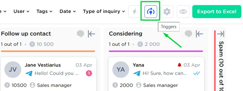 Adding Triggers to the pipeline