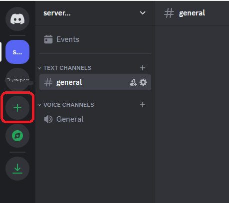 Portal de Desenvolvimento Discord - Criação de Novo Servidor