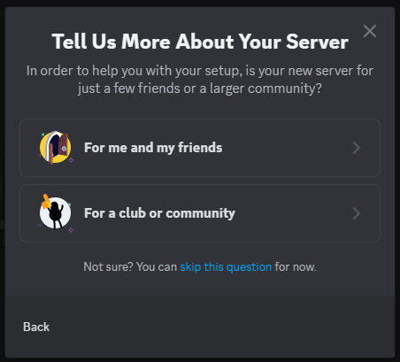 Portal de Desenvolvimento Discord - Público do Servidor