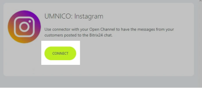 Connecting Instagram