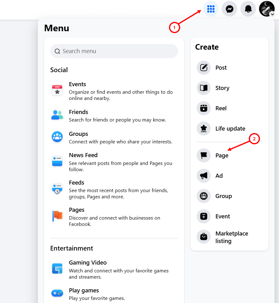 Creating a Facebook Business Page