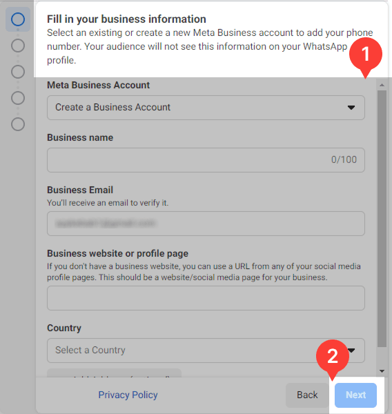 Creating Facebook Business Portfolio