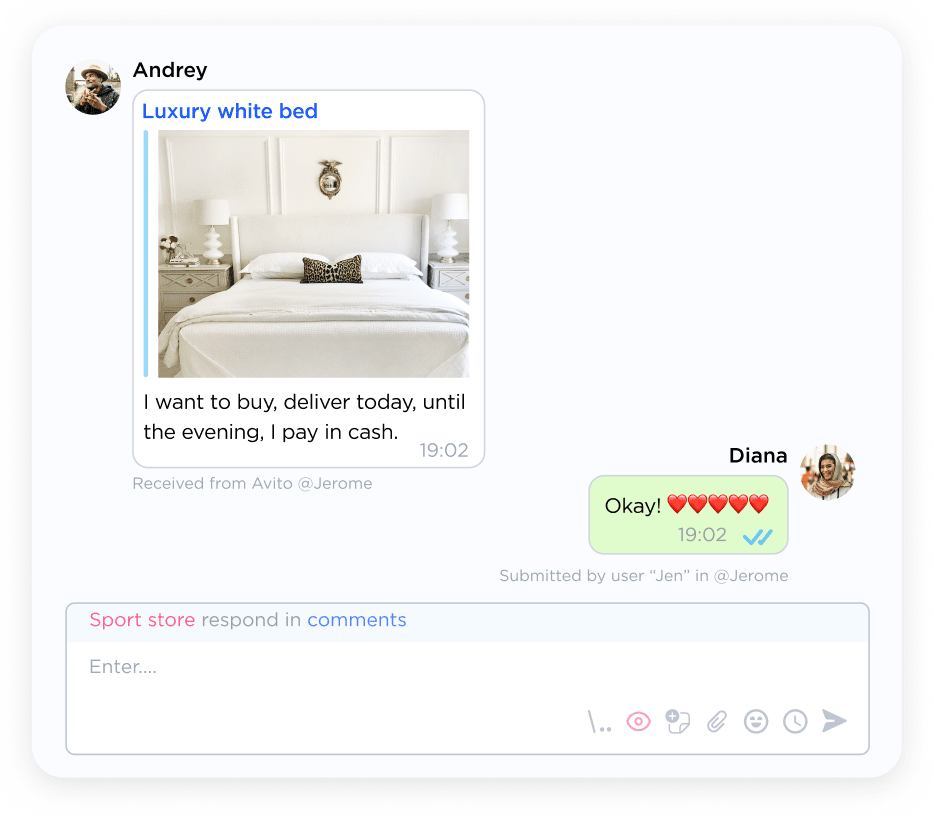 Listing card preview 