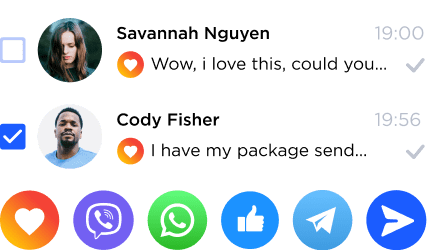 Forwarding to other messengers