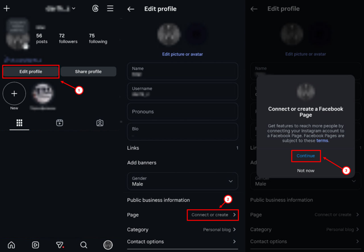 Creating a Business Page