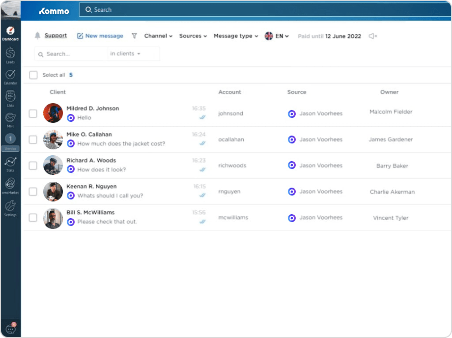 Spervise emploees communication records