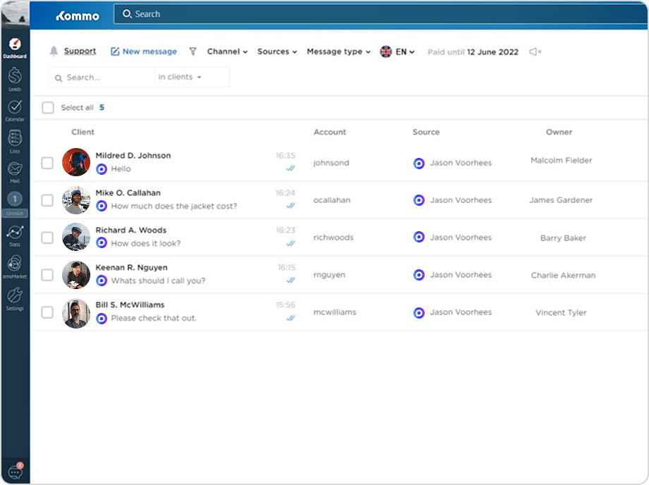 Spervise emploees communication records