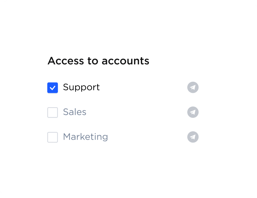 Chat access management