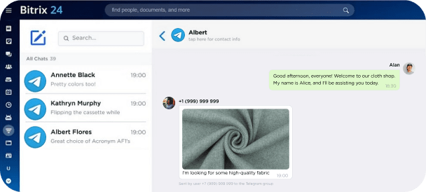 Recent chat history uploading