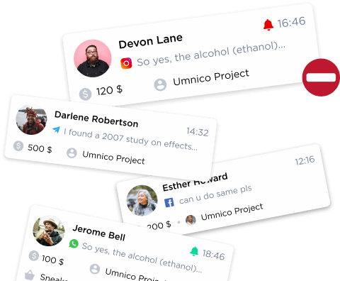 Filters and block lists