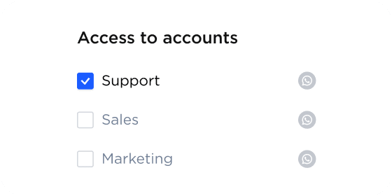 Chat access management
