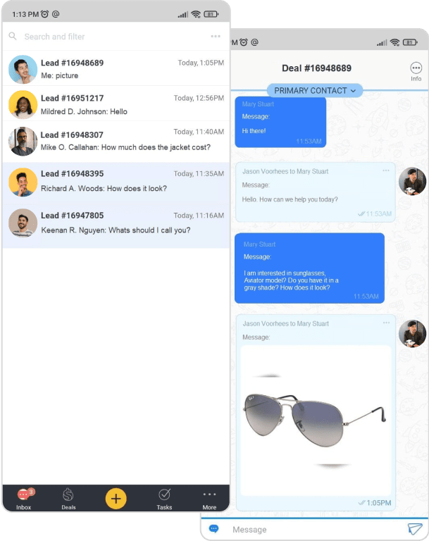 Monitor and analyze your business communication in Umnico Widget