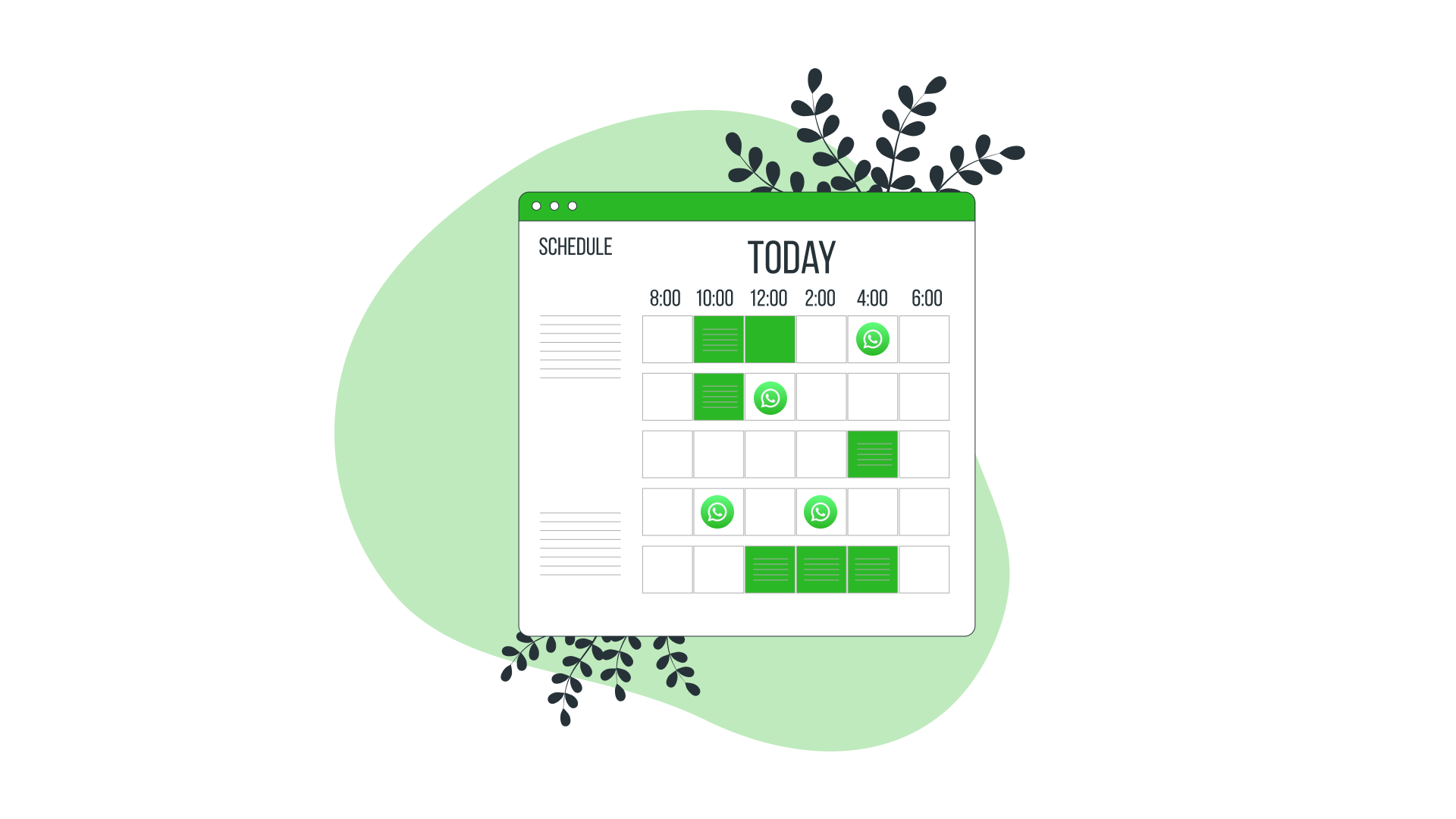 Отложенное сообщение в WhatsApp, гид-инструкция от Umnico