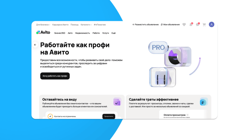Авито для профессионалов