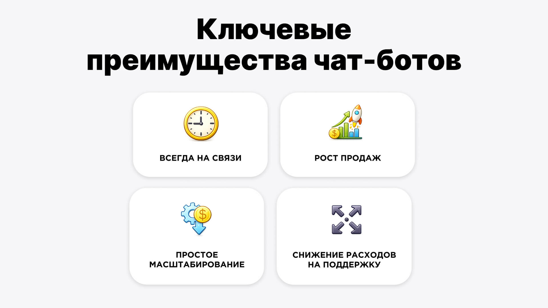 преимущества чат-ботов для бизнеса