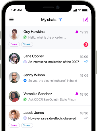 Umnico app for iOS