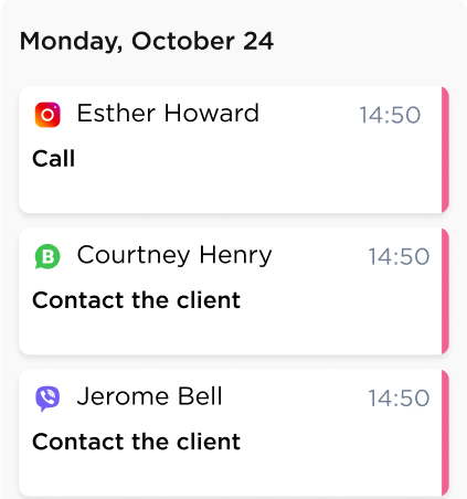 Task calendar