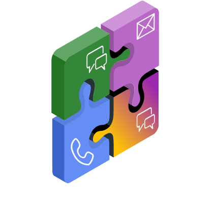All-in-one messenger widget with custom rates