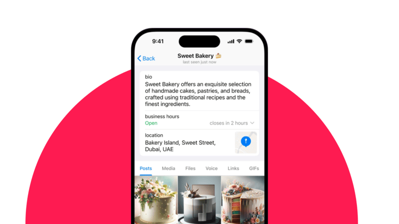 Social commerce on Telegram