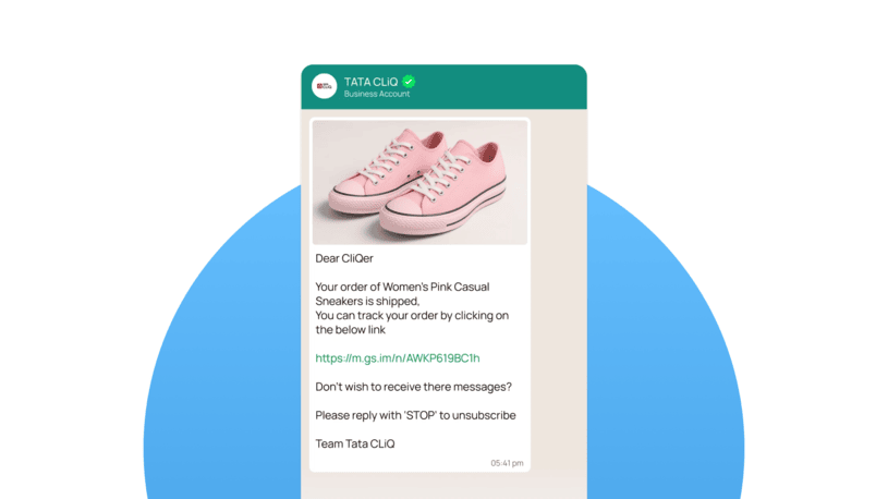 Example of messenger marketing