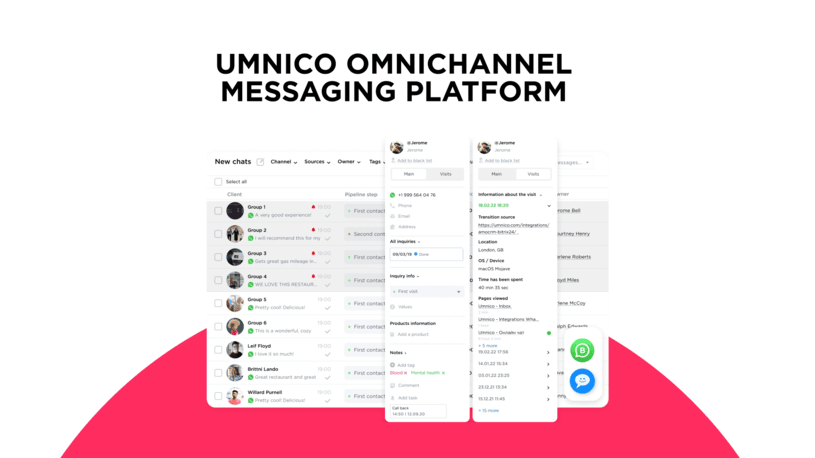 Umnico all-in-one messenger