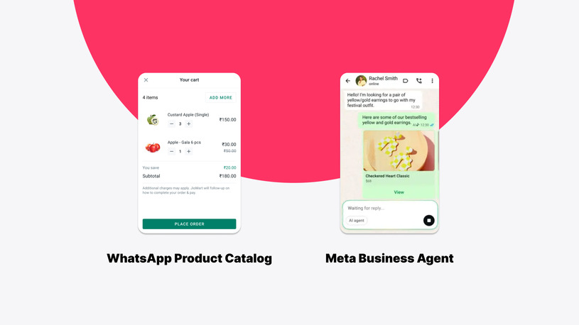 WhatsApp for business features