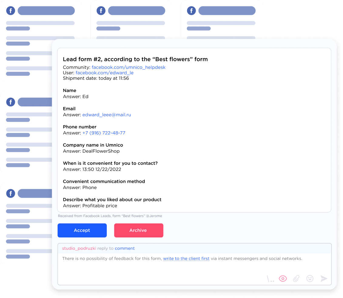 Auto-replies set-up in Umnico Inbox