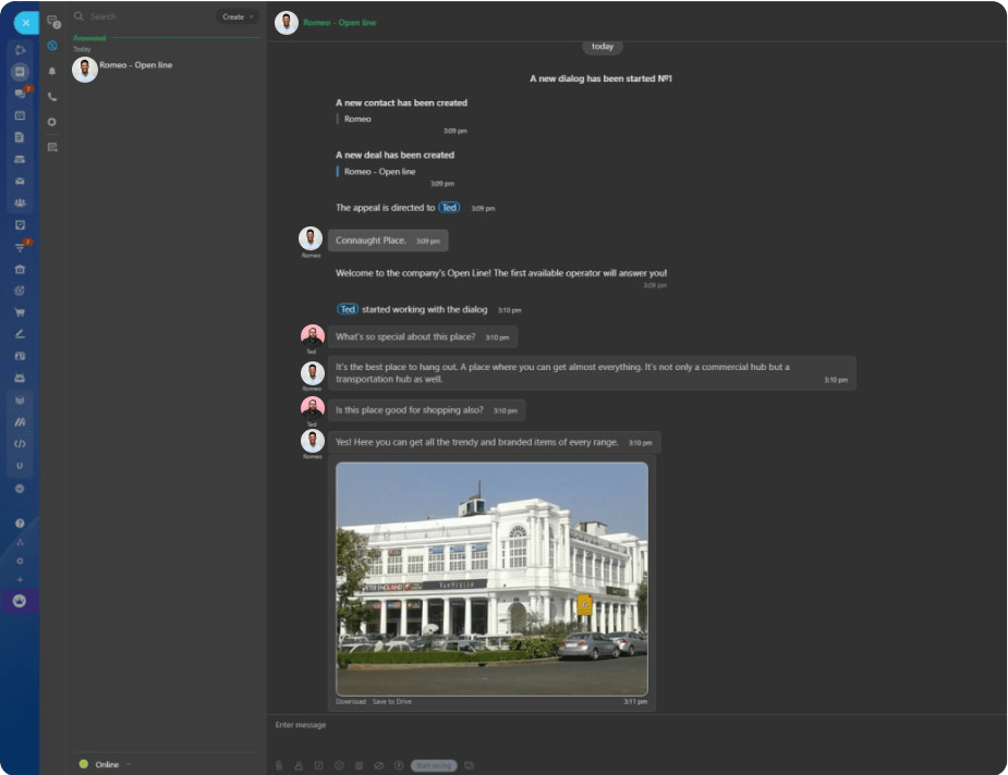 Chat with a customer through Instagram Direct in Bitrix24 with no VPN 