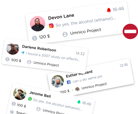 Filters and block lists