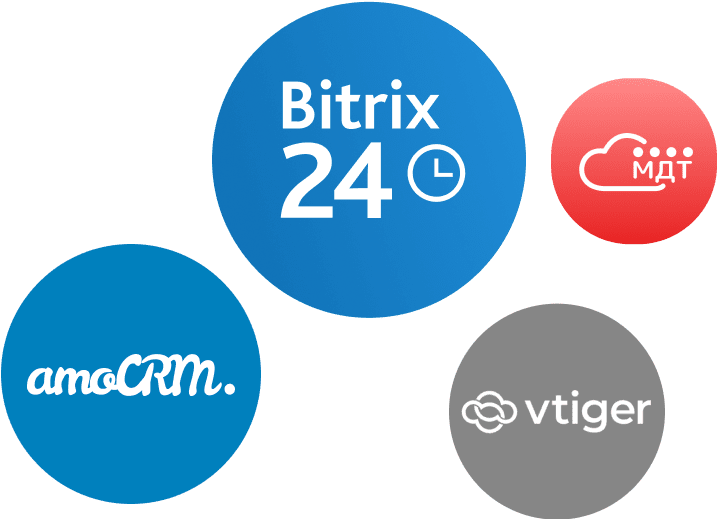 CRMs supported by Umnico