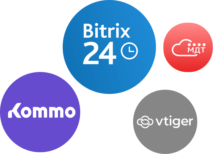 CRMs supported by Umnico