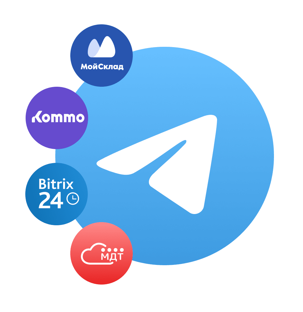 Connect Telegram with popular CRMs