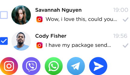 Message forwarding UI