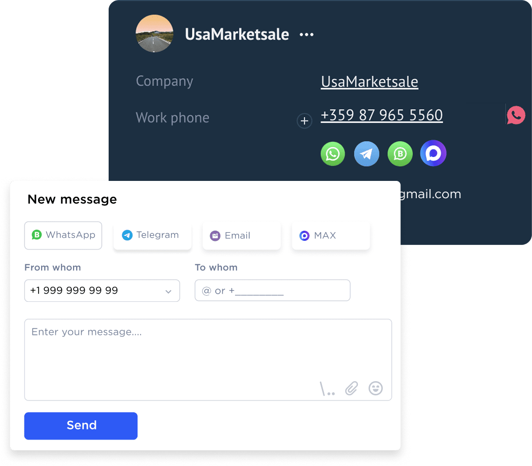 New message settings by Umnico