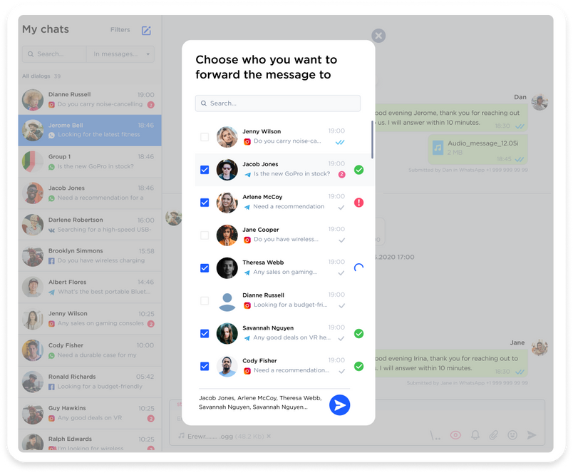 All-in-one messenger for social media with CRM capabilities ...