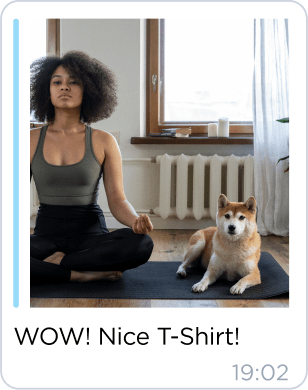 Instagram post preview in Umnico