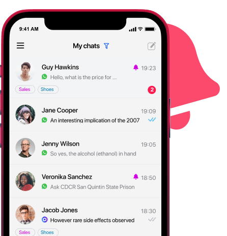 Notification screen
