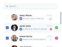 Message search