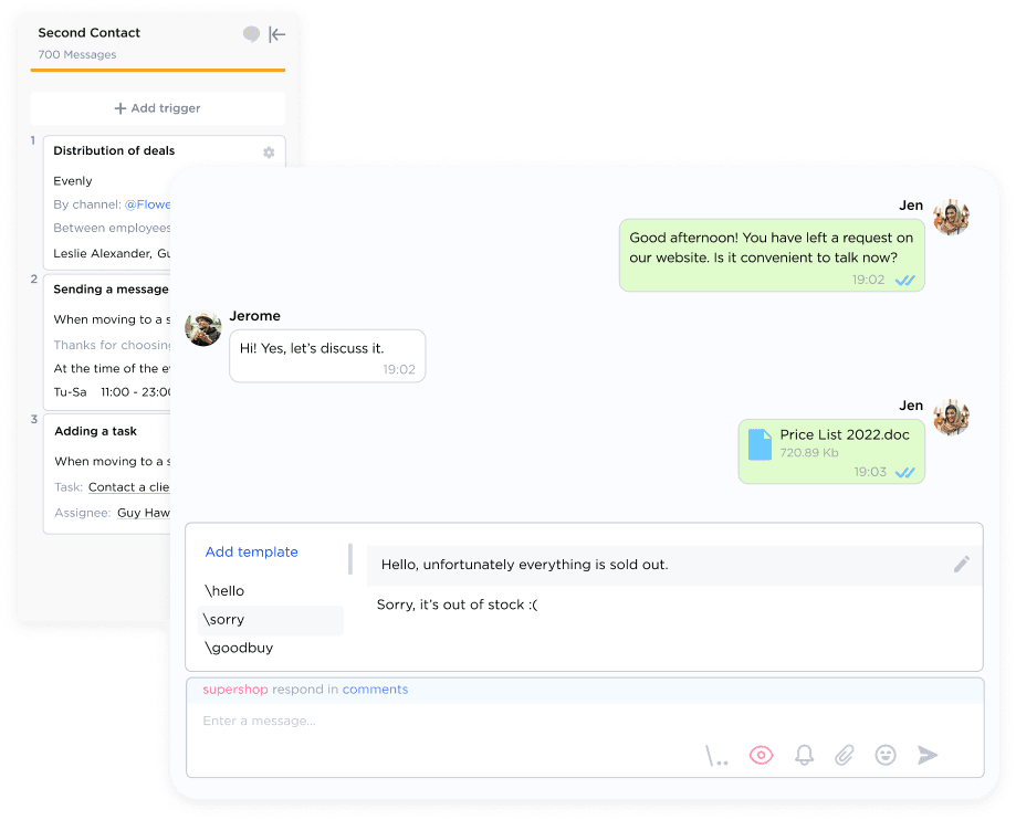 setting up chatbot